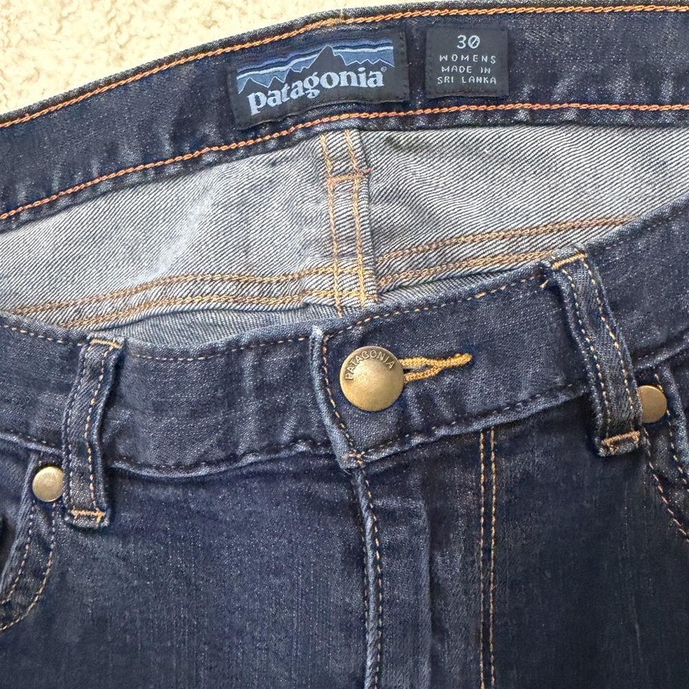 Patagonia Deep Indigo Skinny Jeans - Women's View 2
